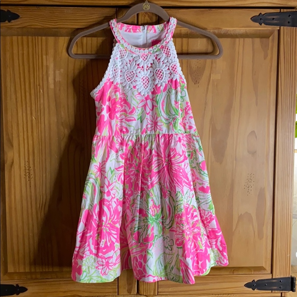 Lily Pulitzer Girls Floral Dress
